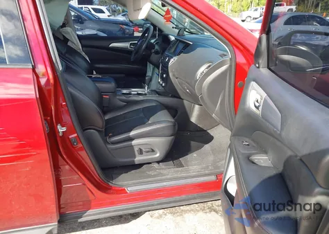 2018 Nissan Pathfinder Sl из США, поврежденный, VIN 5N1DR2MN5JC636580